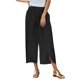 thumbnail image 1 of Gibobby pantalones de mujer Pantalones de yoga sueltos de cintura alta con cintura elástica para mujer Pantalones largos casuales (Negro, S), 1 of 5