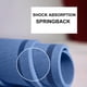 thumbnail image 5 of Colchoneta antideslizante para saltar la cuerda de ejercicio en interiores con aislamiento acústico y absorción de impactos Azul, 5 of 9