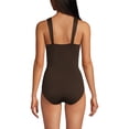 thumbnail image 2 of Lands' End Women's SlenderSuit Mesh Grecian Tummy Control Chlorine Resistant One Piece Swimsuit, 2 of 3