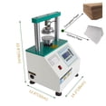 thumbnail image 2 of PreAsion 4.3" Intelligent Cardboard/Paper Compression Strength Tester Paper Breaking Strength Testing Machine 110V, 2 of 13