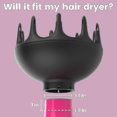 thumbnail image 2 of Black Orchid Large Hair Diffuser For Natural Curly Hair, 2 of 5