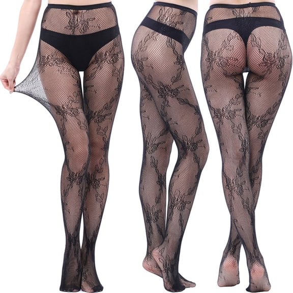 Idoravan Fishnet Stockings for Women Plus Size,Women Pants Sexy Mesh Perspective Leggings Plus Size Fishnet Netting Stockings