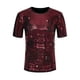 thumbnail image 5 of CAMISETAS PARA HOMBRES INSPIRE CHIC con Lentejuelas, Manga Corta, Cuello Redondo, para Fiesta Nocturna, T-Shirts S Rojas, 5 of 6