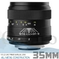 thumbnail image 3 of Oshiro 35mm f/2 LD UNC AL Wide Angle Full Frame Prime Lens for Canon EOS Digital SLR Cameras Bundle with Opteka 55mm 10x HD II Professional Macro Lens for Digital Cameras and Accessories (6 Items), 3 of 11