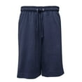 thumbnail image 4 of Unisex Adaptive Full Length Side Zipper Knit Shorts with Pockets, 4 of 6