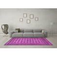 thumbnail image 3 of Ahgly Company Indoor Square Southwestern Purple Country Area Rugs, 8' Square, 3 of 4