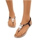 thumbnail image 4 of Amzcrzy Zapatos de mujer,Zapatos de mujer,Zapatillas de mujer, Chanclas planas para mujer, estilo bohemio, con punta abierta, transpirables, cómodas, sandalias romanas Sandalias Mujer Zapatillas De C, 4 of 9