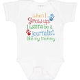 thumbnail image 3 of Inktastic Journalist Like Mommy Boys or Girls Baby Bodysuit, 3 of 5