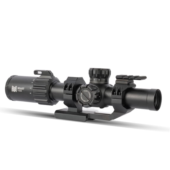 Monstrum Beast SFP 1-10x LPVO Scope with Extra-Low Dispersion Glass | BDC-C1 Daylight Bright Reticle