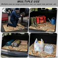 thumbnail image 3 of KUIFORTI Mandala Flower SUV Trunk Mat 29" x 39" Easy to Clean Automotive Trunk Protection Mat Polyester Scratch-Proof Cargo Liner Suitable for Sedans & SUVs, 3 of 7