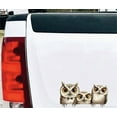 thumbnail image 3 of Adorable Owl Car Decal. Durable Vinyl Sticker for Vehicles, Car Windows, Bumpers, Laptops, Helmets, Notebooks, Tablets, Suitcases, and Personal Accessories. Great Gift for Animal and Nature Lovers, 3 of 3