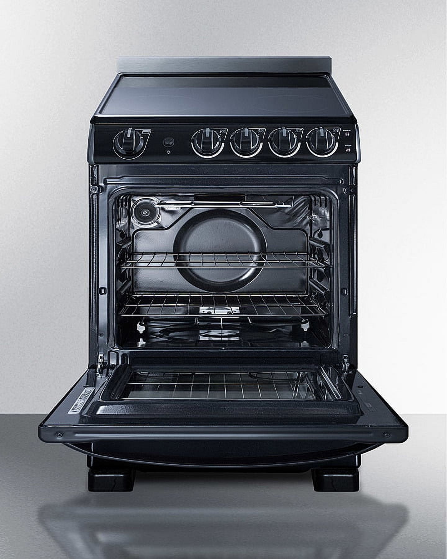 24" Wide Electric Smooth-Top Range
