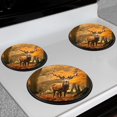 thumbnail image 7 of Gas Stove Burner Cover,Electric Stove Top Protector,Easy to Clean,Stag in an Autumn Forest, 7 of 7