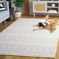 thumbnail image 3 of SAFAVIEH Camden Elvina Trellis Area Rug, Ivory, 8' x 10', 3 of 11