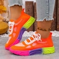 thumbnail image 2 of Women's Stylish Knitted Sneakers for Running and Casual Wear - Breathable Comfortable for Workouts and Leisure Activities, 2 of 9