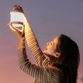 thumbnail image 3 of LED Camping Lantern Foldable Lamps Dimmable 3 Modes Lanterns Life Adjustable Flashlight Rechargeable Lights Life Waterproof Lighting Tool White, 3 of 7