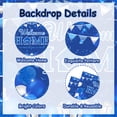 thumbnail image 5 of Blue Welcome Home Backdrop Decorations Welcome Home We Missed You So Much Photo Background Decor for Family Reunion Homecoming Party Decoration Supplies, 5 of 6