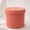 Orange, variant on Covered dustproof cotton rope storage basket, desktop miscellaneous storage basket, round storage bin for keys and wallets
