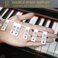 thumbnail image 3 of Removable Piano Keyboard Note Labels Reusable Silicone 88 Keys Piano Notes Guide Stickers, 3 of 5