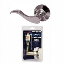 Constructor PRELUDE Decorative Dummy Left Side Door Lever Handle Satin Nickel Finish