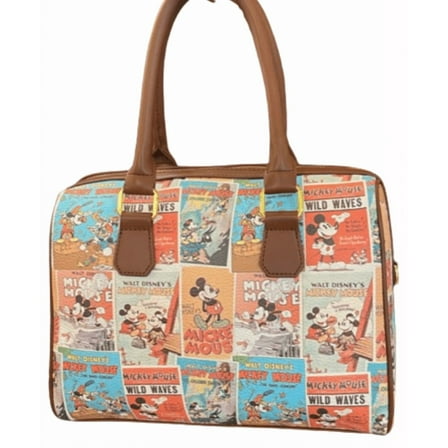 Disney Parks Mickey Mouse Retro Sachel Bag New With Tag