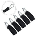 5pcs Tree Swing Straps Heavy Duty Hook Ring Hanging Belt Gym Extension