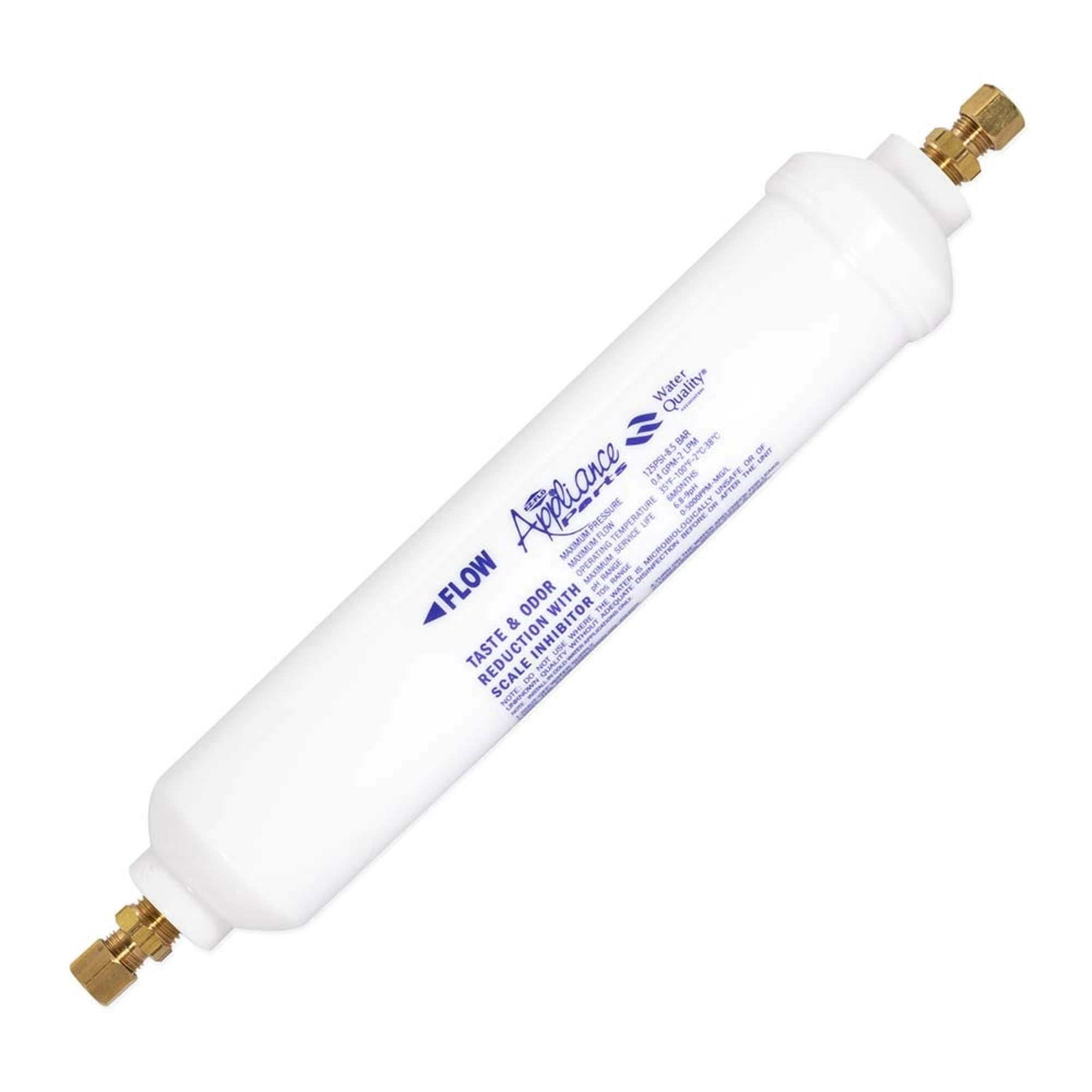 Eastman EZ-FLO In Line Water Filter for Icemaker and Refrigerator