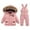 Red, variant on Coerni Girls' Toddler Heavyweight 2-Piece Skisuit Snowsuit Waterproof Snowboard Faux Fu𝐫 Snow Suit Windproof Puffer Jacket Set