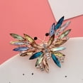 thumbnail image 2 of Broche de chal con pedrería para mujer, broche de boda, broche de novia, 2 of 4