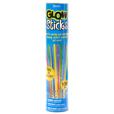 Glow Sticks Party Tube - 10.5 inches - 100 pieces