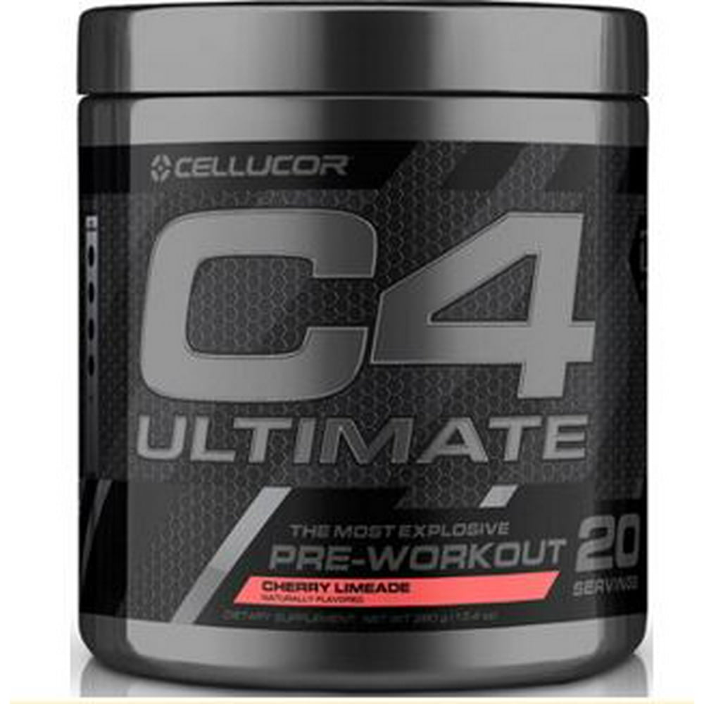 C4 Ultimate Pre Workout Powder, Cherry Limeade, 20