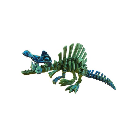 JASSBOOY Juguete de modelo de dinosaurio articulado impreso en 3D
