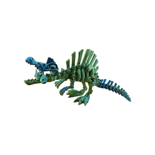JASSBOOY Juguete de modelo de dinosaurio articulado impreso en 3D