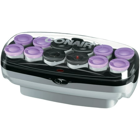 Best Conair Heat Waves Jumbo and Super Jumbo Ceramic Rollers, 12 CT deal