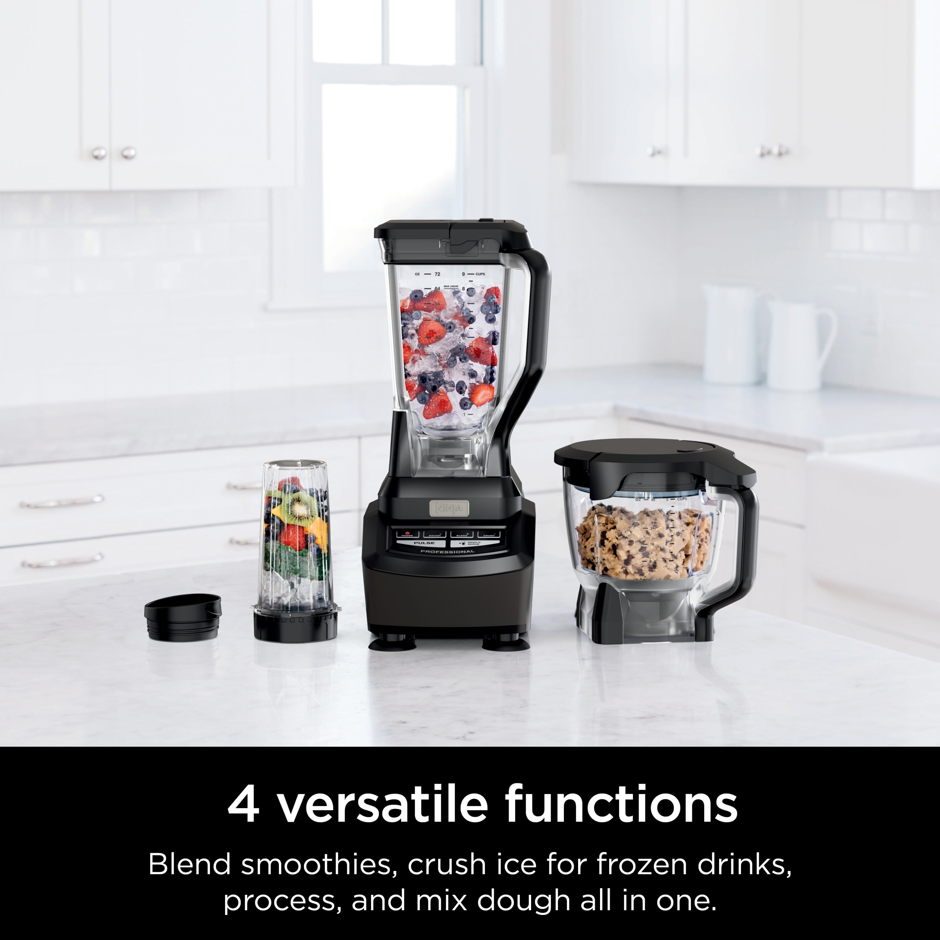 Ninja BL770 Mega Kitchen System, 1500W, 4 Functions for Smoothies