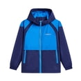 thumbnail image 3 of MGEOY Boys Girls Hooded Rain Jackets Waterproof Rain coats Windbreaker for Kids Lightweight Jackets, 3 of 8
