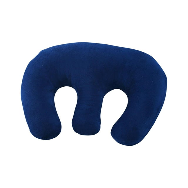 Almohada de pecho Salvador con cremallera soporte portátil y cómodo Azul