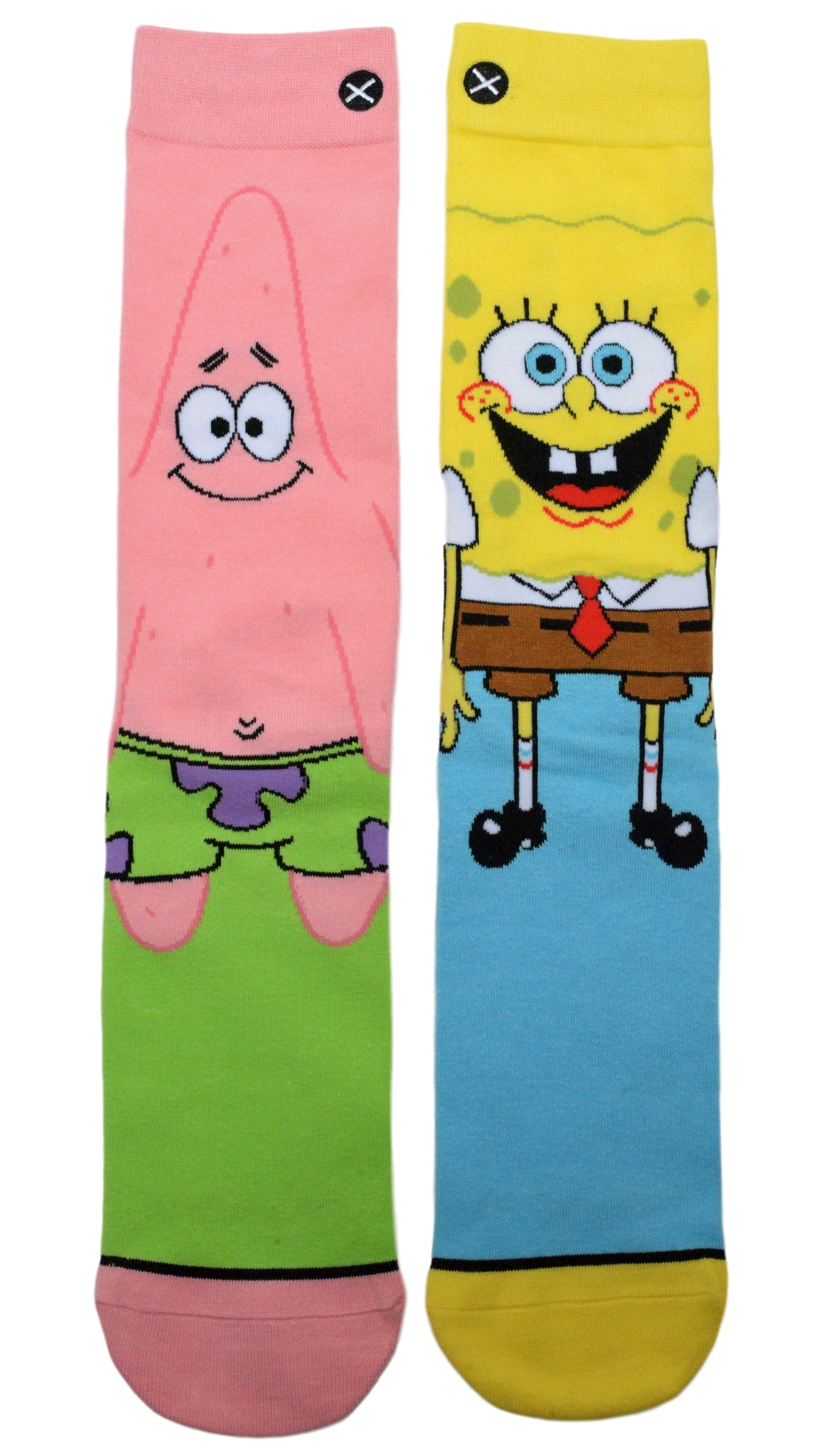 Kids Socks Ages 7-10: Patrick Star Stripes - From SpongeBob – Mike's Wild  Crazy Socks