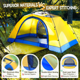 thumbnail image 5 of Tulip 2P Backpacking Tent – 3 Season Camping Tent,with Double Door, Waterproof Windproof Lightweight Easy Set Up 3 Season 2 Person Tent Camping, Hiking, Beaches, Picnic, Mountaineering, 5 of 8