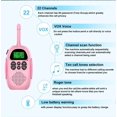thumbnail image 4 of Walkie Talkies para niños, juguetes para niños, regalo portátil para niños, Walky Talky, radio bidireccional, juguetes para niños y niñas de 3 a 12 años, para juegos de aventuras en interior, 4 of 5