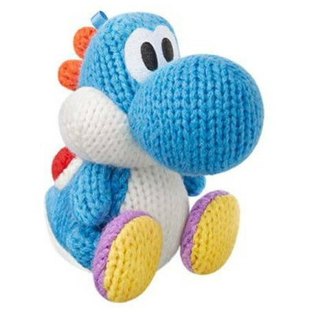 Nintendo Yoshi's Woolly World Series amiibo, Light Blue Yarn Yoshi