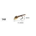 thumbnail image 4 of 10x Señuelos de Pesca Colamx Anzuelos de Pesca Cebo de Pesca 115 mm x 4 mm, 4 of 8