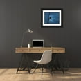 thumbnail image 3 of Galloimages Online 18x15 Black Ornate Wood Framed with Double Matting Museum Art Print Titled - Eagle In (YNP), 3 of 4