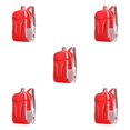 thumbnail image 3 of kurtrusly 1/2/3/5 Nylon Waterproof And Durable Camping Hiking Backpack For Convenient Travel Making Easy To Fold RED 5PCS, 3 of 6