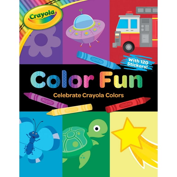 Crayola/BuzzPop: Crayola: Color Fun (A Crayola Coloring Sticker Activity Book for Kids) (Paperback)