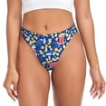 thumbnail image 1 of Balery Cute Popcorn Tangas de Algodón para Mujer con Estampado – Ropa Interior Sexy, Transpirable, G-string-4X-Large, 1 of 6