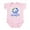Petal Pink, variant on CafePress - Qguapo_Uruguay_Flag Body Suit - Baby Light Bodysuit, Size Newborn - 24 Months