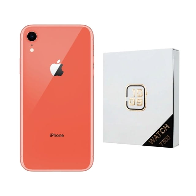 iPhone XR 64GB Reacondicionado Coral + Reloj Genérico Apple iPhone iPhone XR