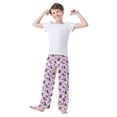 thumbnail image 3 of Wobogo Broomcat Bat Long Pajama Pants Bottoms Soft Sleepwear with Pockets, 3 of 9