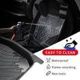 thumbnail image 4 of GELUOXI Floor Matswithout Cargo Liner for Nissan Altima 2014-2018, TPE All Weather Car Floor Mats for Altima Accessories, Altima Car Mat Rubber Floor Liners, 4 of 6